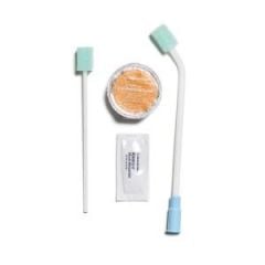 Oral Care Suction Swab Pack Includes: Suction Swab, Applicator Swab, Mouth Moisturizer .07 oz, .50 oz Hydrogen Peroxide, 40/pack,